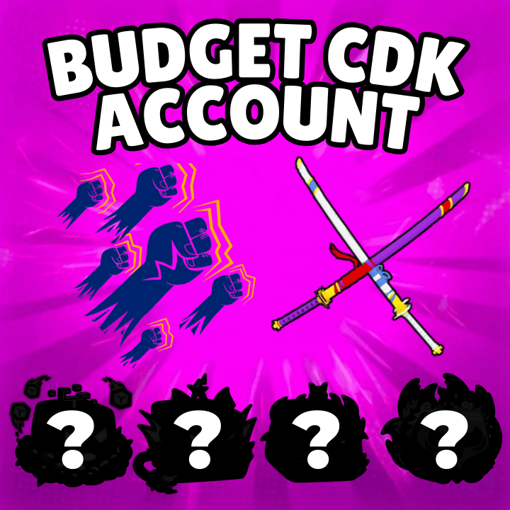 🔥 Budget CDK Account 🔥