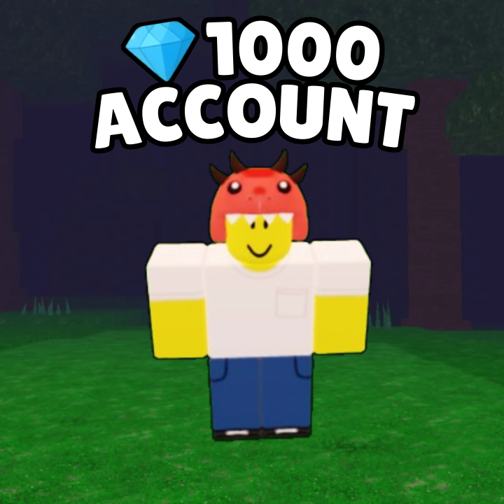 1000 Diamonds Account