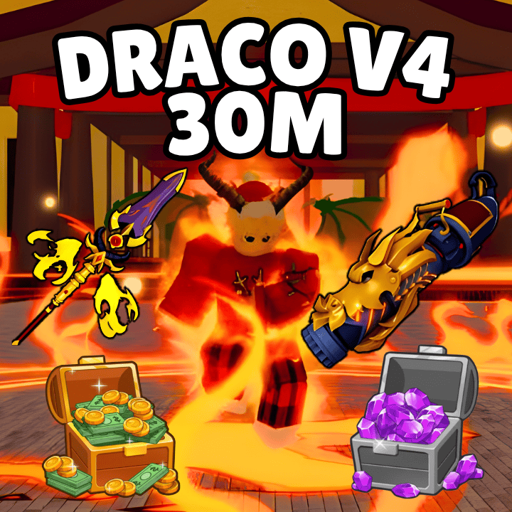 🔥 30M Bounty Draco V4 Max Gear Account 🔥