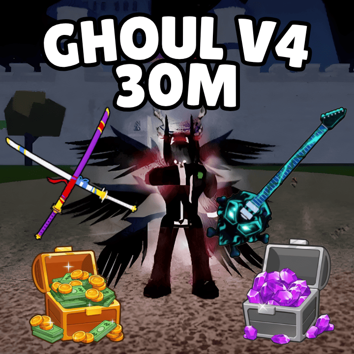 🔥 30M Bounty Ghoul V4 Max Gear Account 🔥