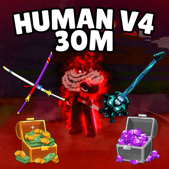 🔥 30M Bounty Human V4 Max Gear Account 🔥